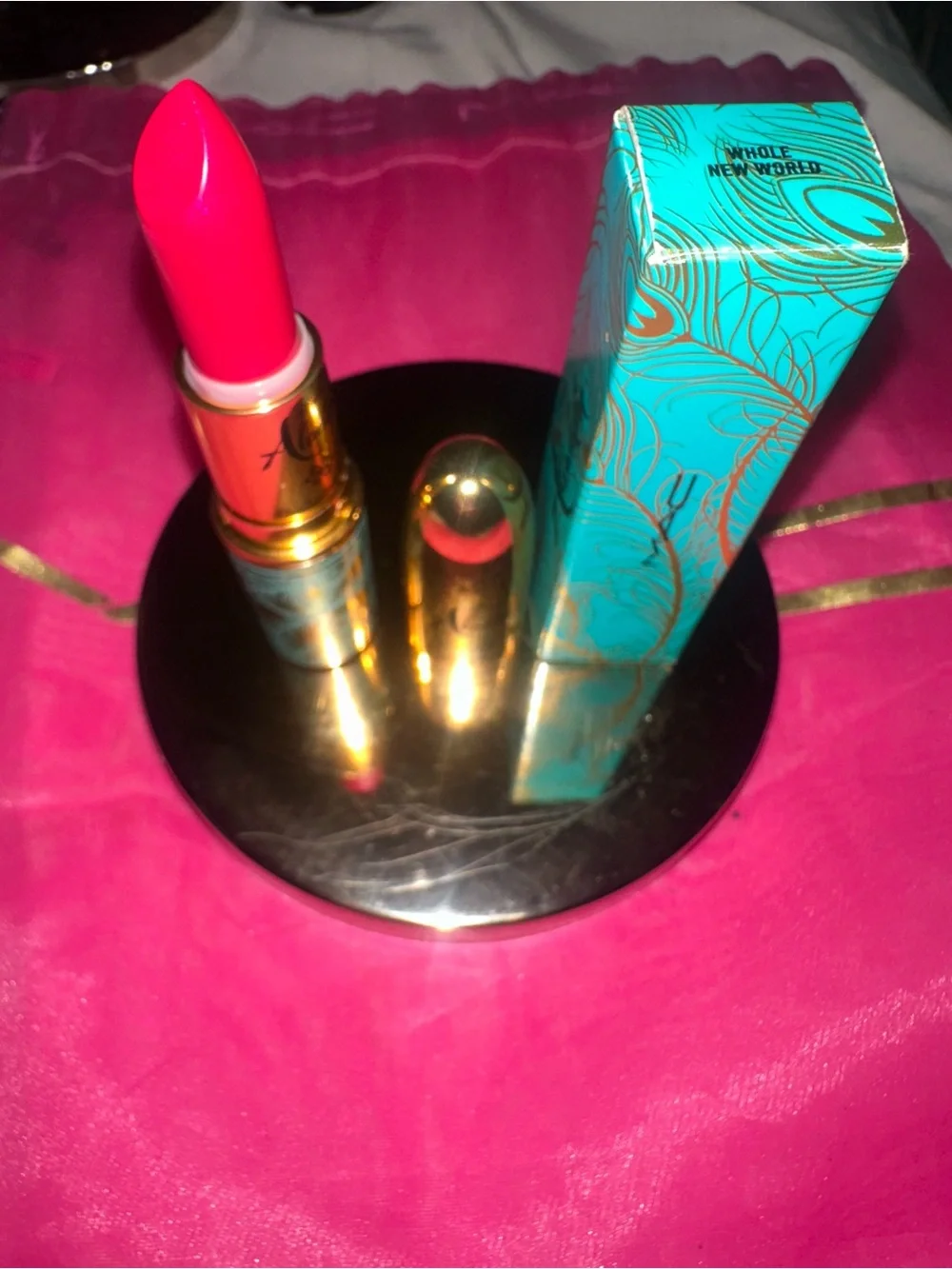 MAC x Disney Aladdin Whole New World Lipstick | LE | BNIB